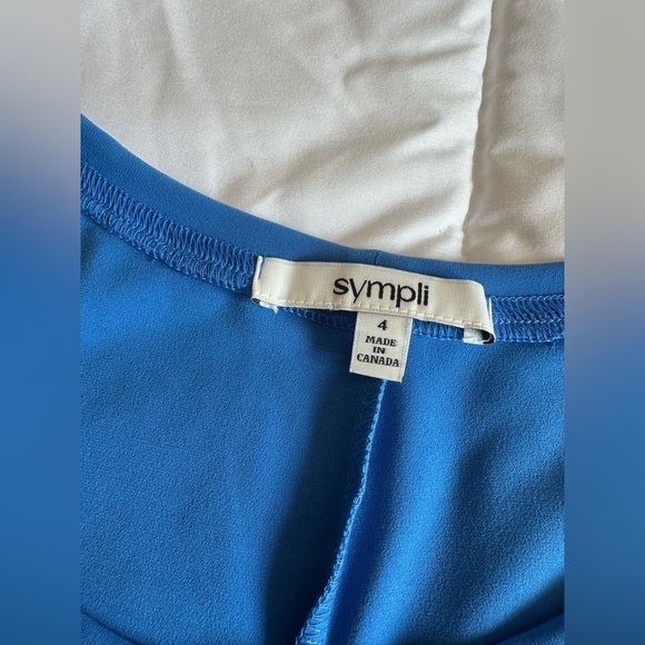 New SYMPLI size 4 Nu Tank Dress Short in the colour Marine - Picture 3 of 8